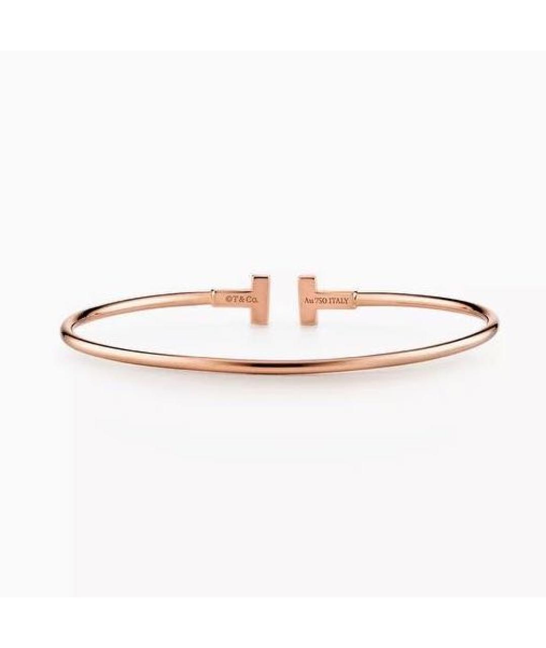 TIFFANY&CO Золотой браслет из розового золота, фото 2