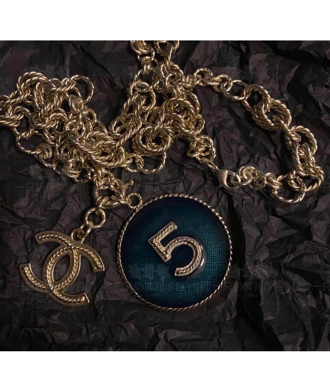 CHANEL Золотое колье, фото 2