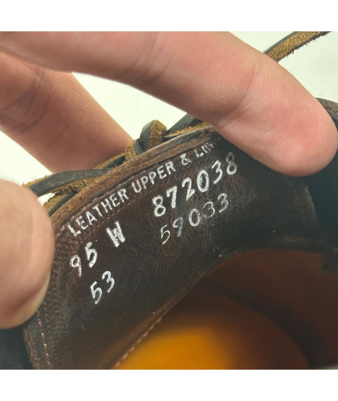 TIMBERLAND Коричневые кожаные низкие ботинки, фото 5