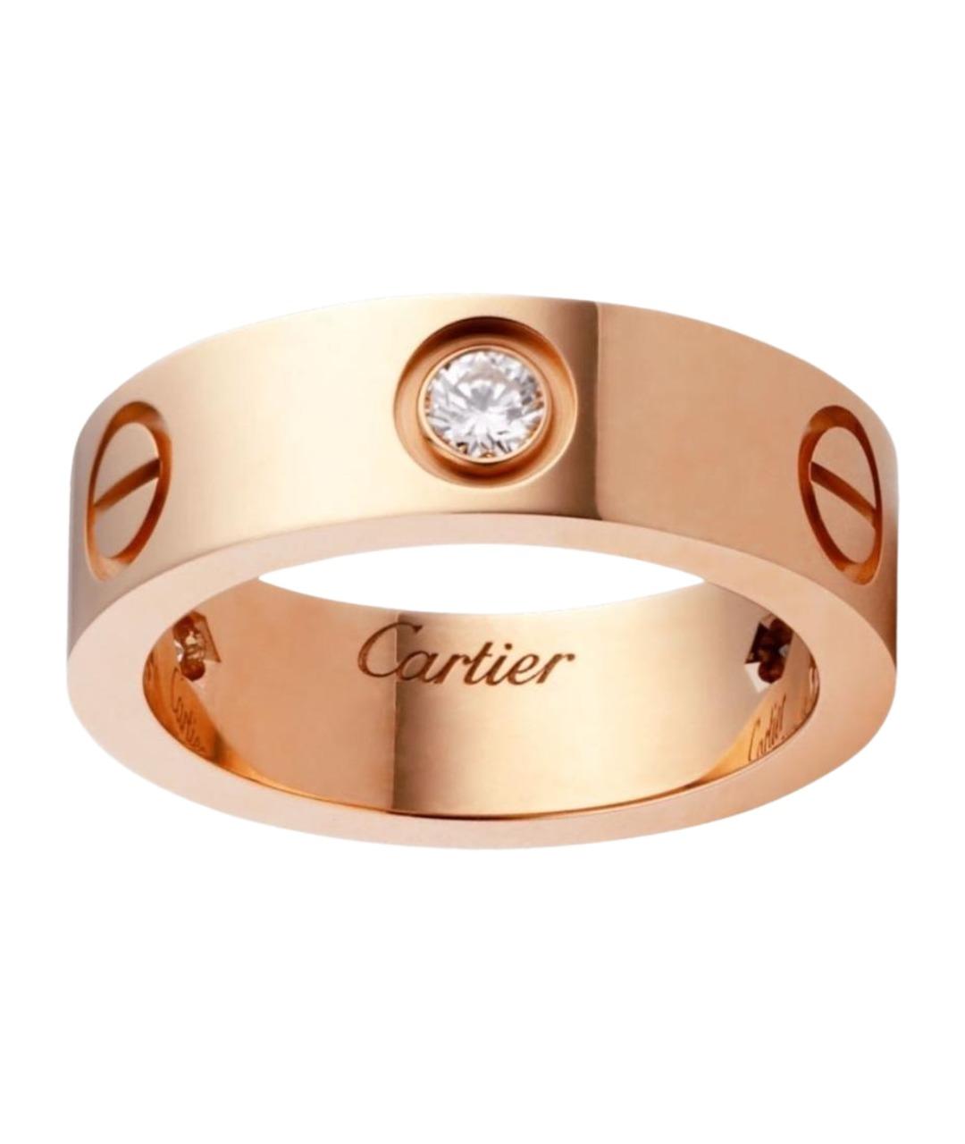 CARTIER Розовое кольцо из розового золота, фото 1