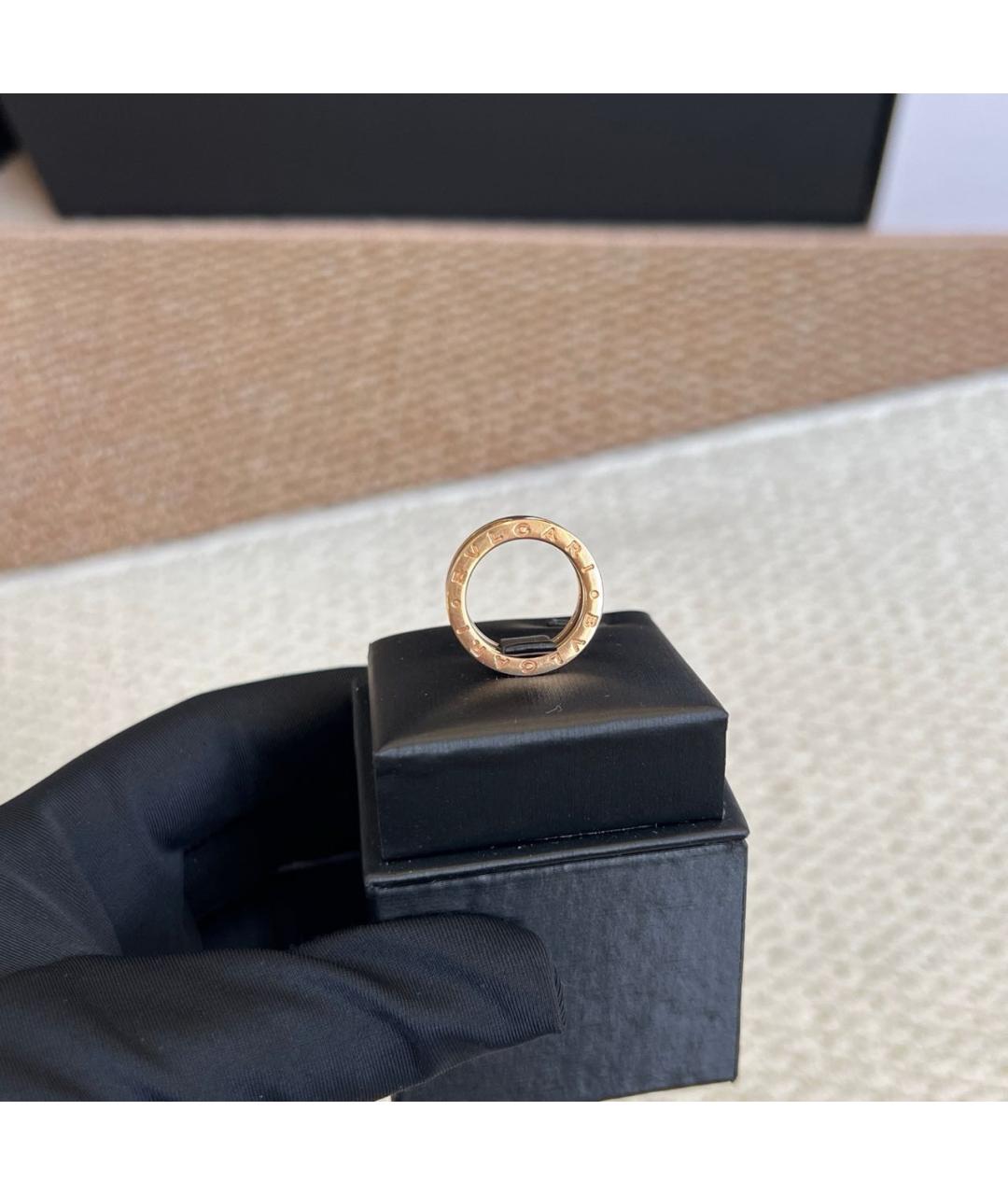 BVLGARI Золотое кольцо из розового золота, фото 3