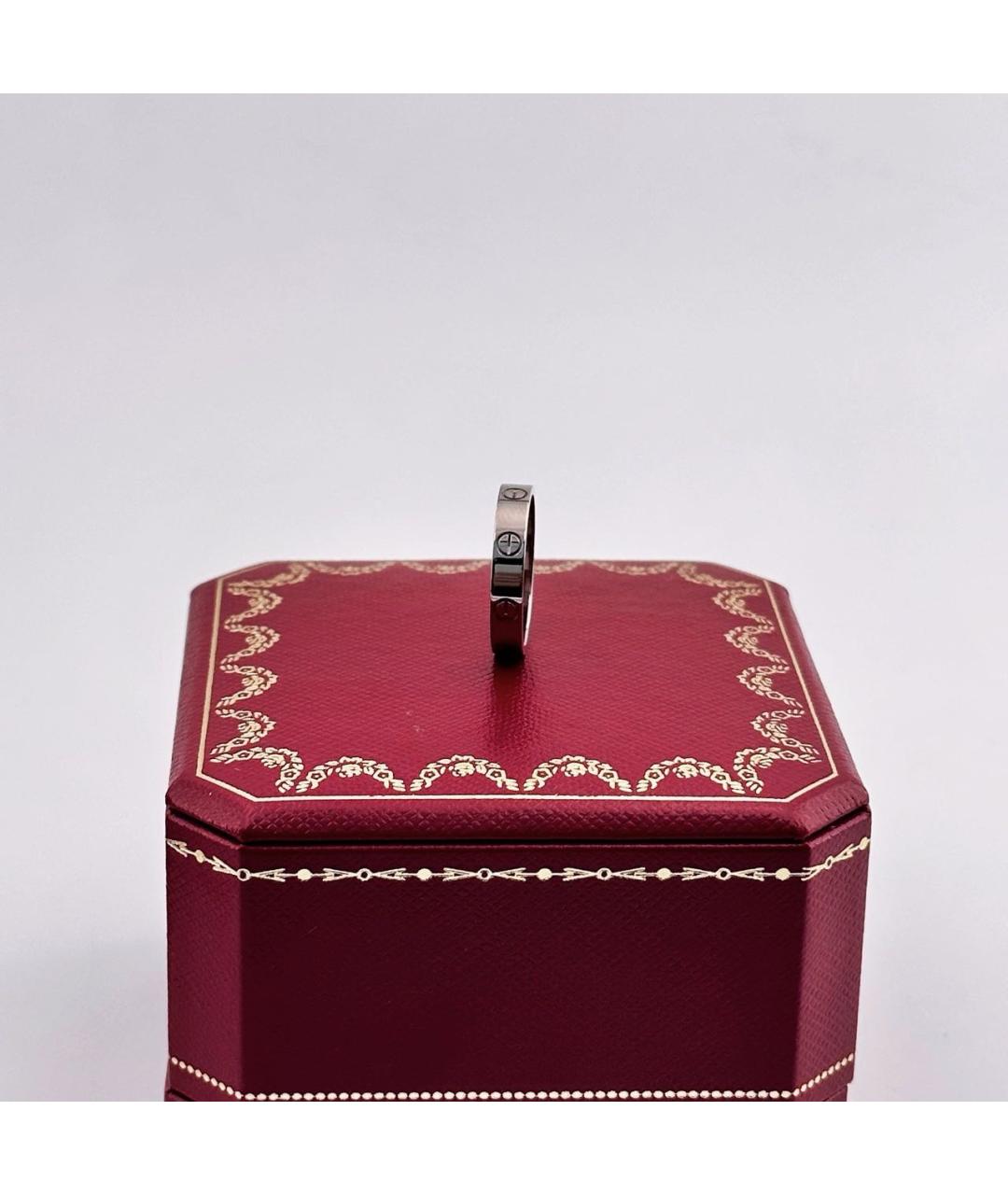 CARTIER Белое кольцо из белого золота, фото 3
