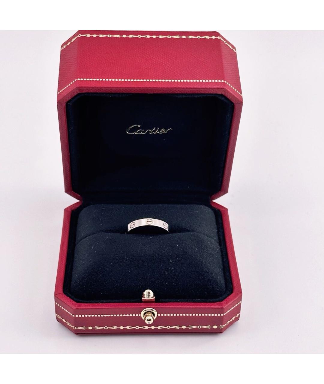 CARTIER Белое кольцо из белого золота, фото 2