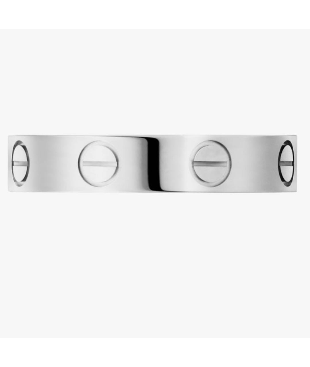 CARTIER Белое кольцо из белого золота, фото 5