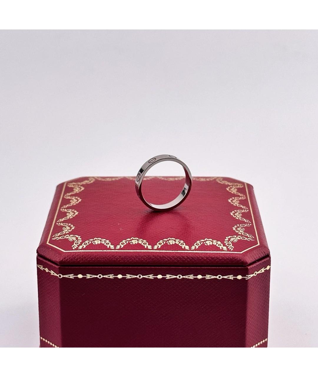 CARTIER Белое кольцо из белого золота, фото 4