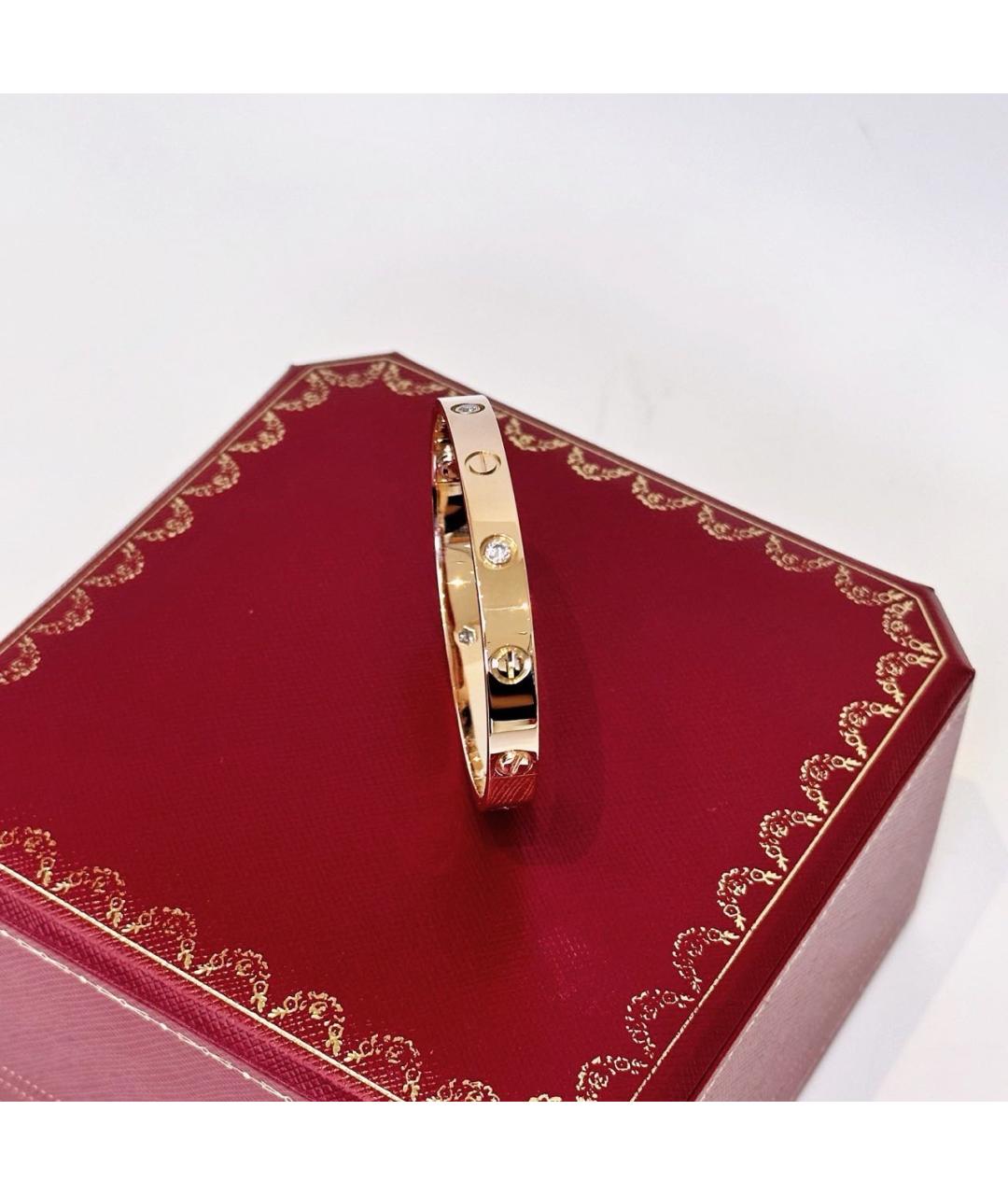 CARTIER Розовый браслет из розового золота, фото 5