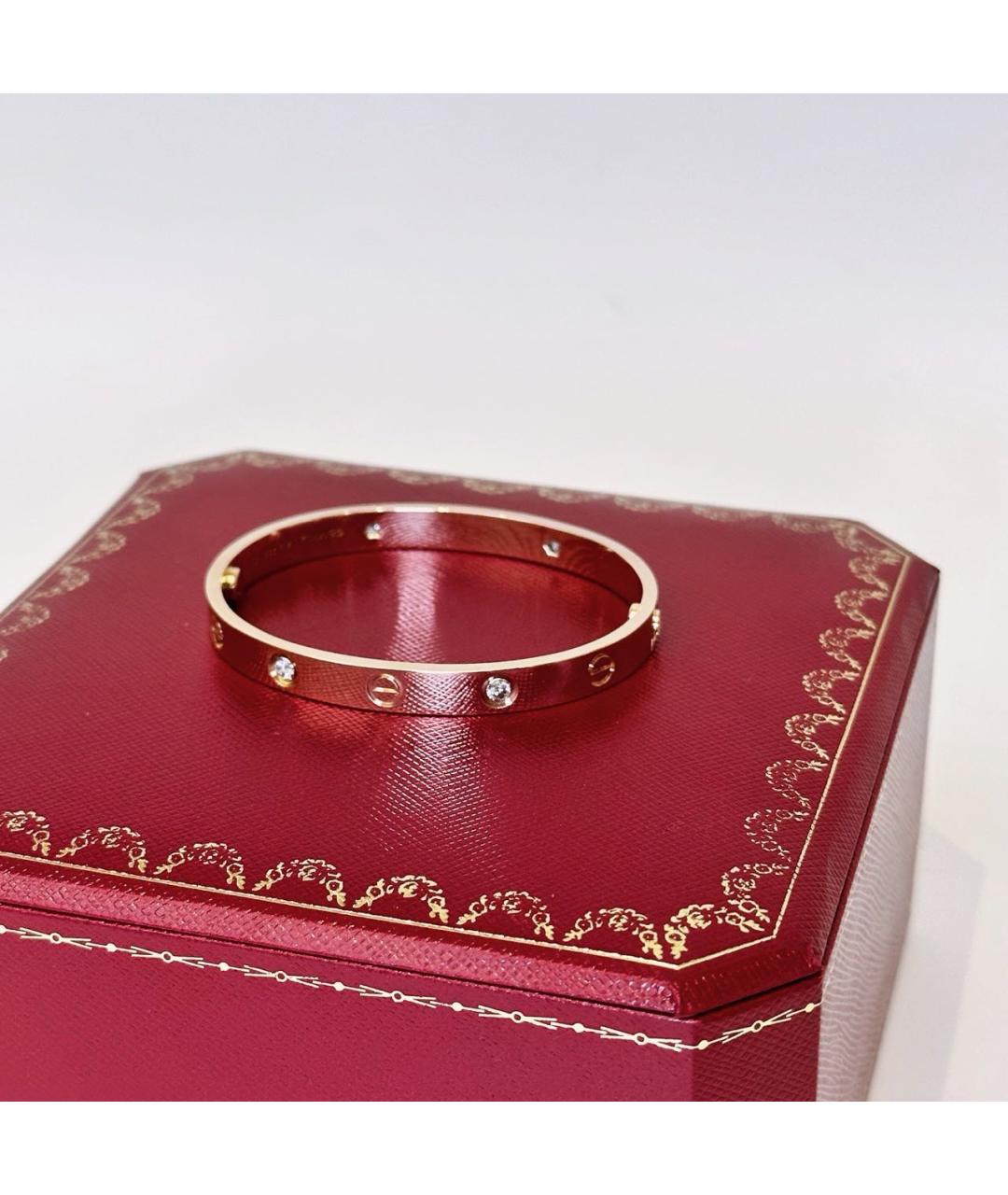 CARTIER Розовый браслет из розового золота, фото 2
