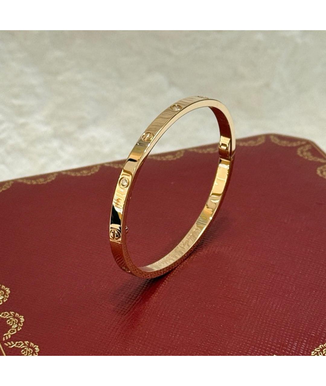CARTIER Розовый браслет из розового золота, фото 6