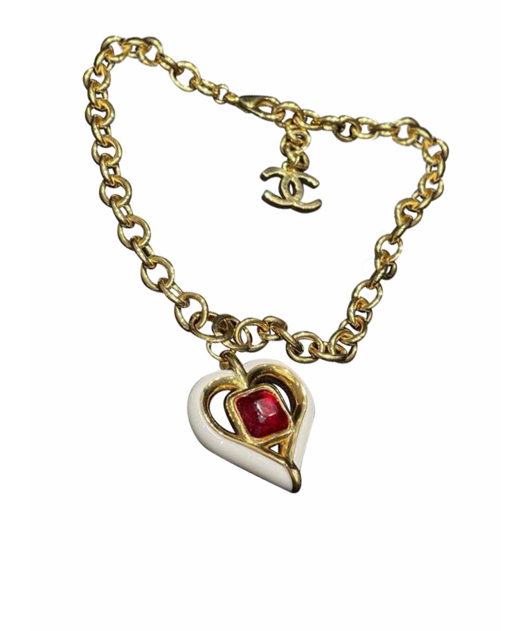 CHANEL Золотое колье, фото 1