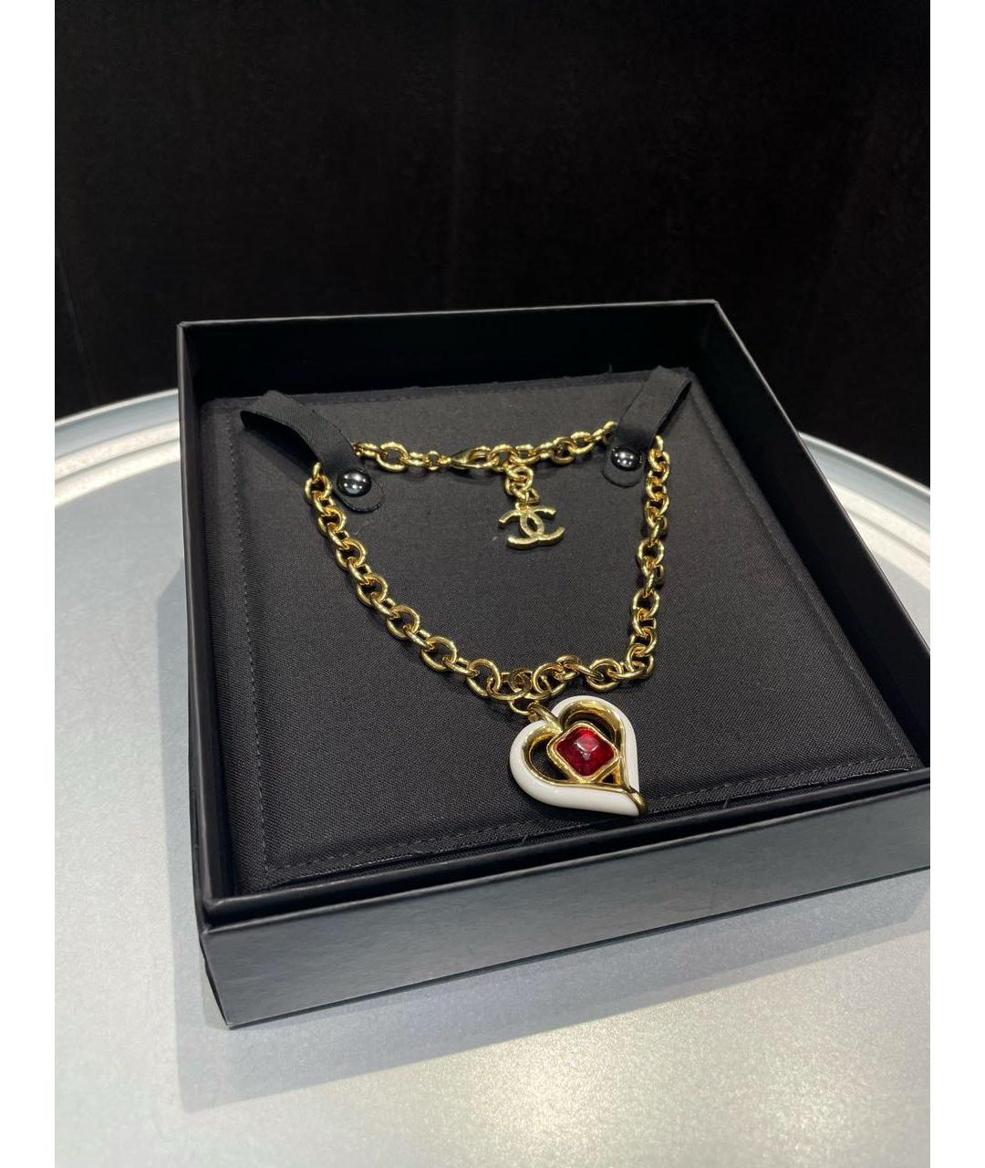 CHANEL Золотое колье, фото 5