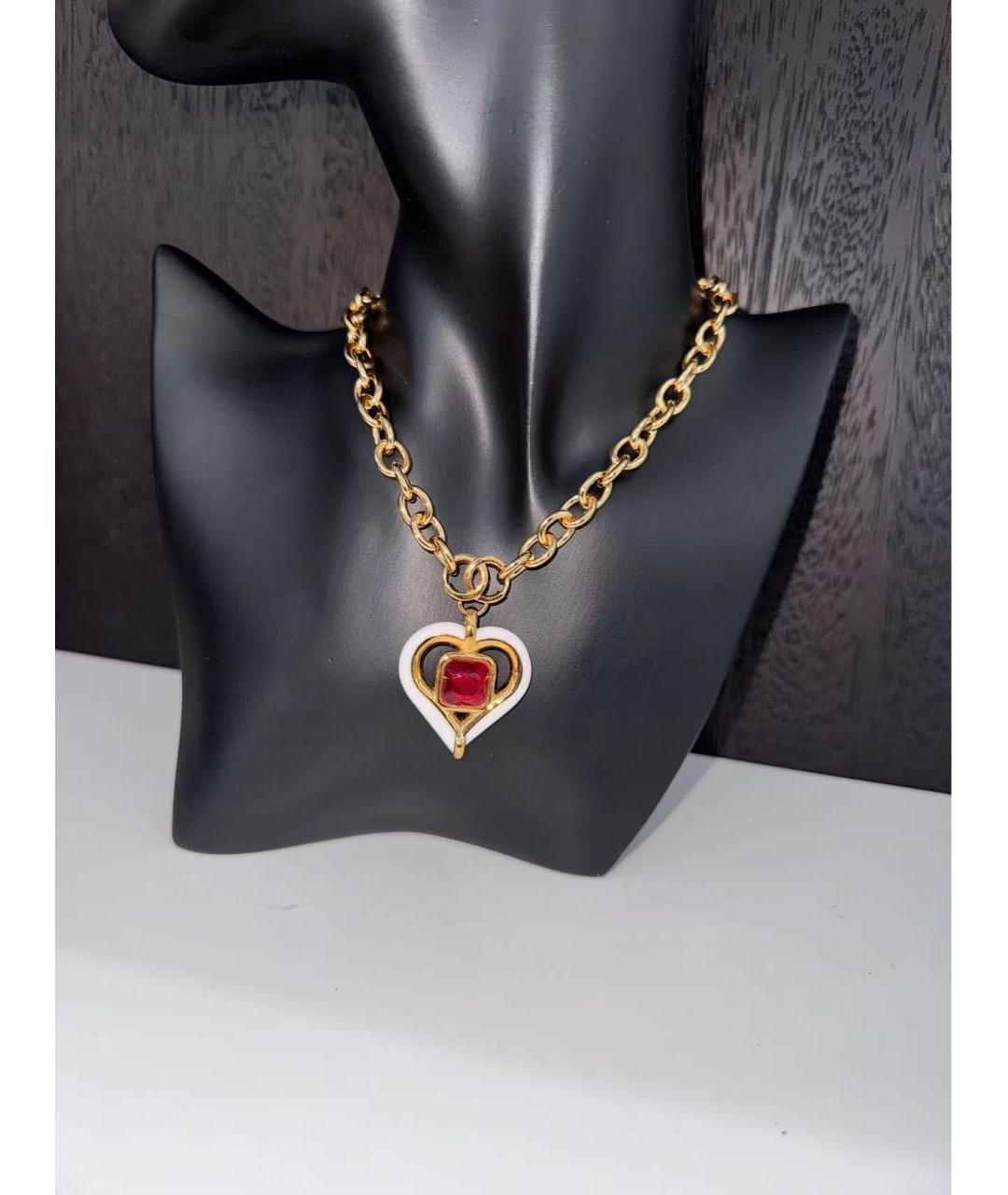 CHANEL Золотое колье, фото 3
