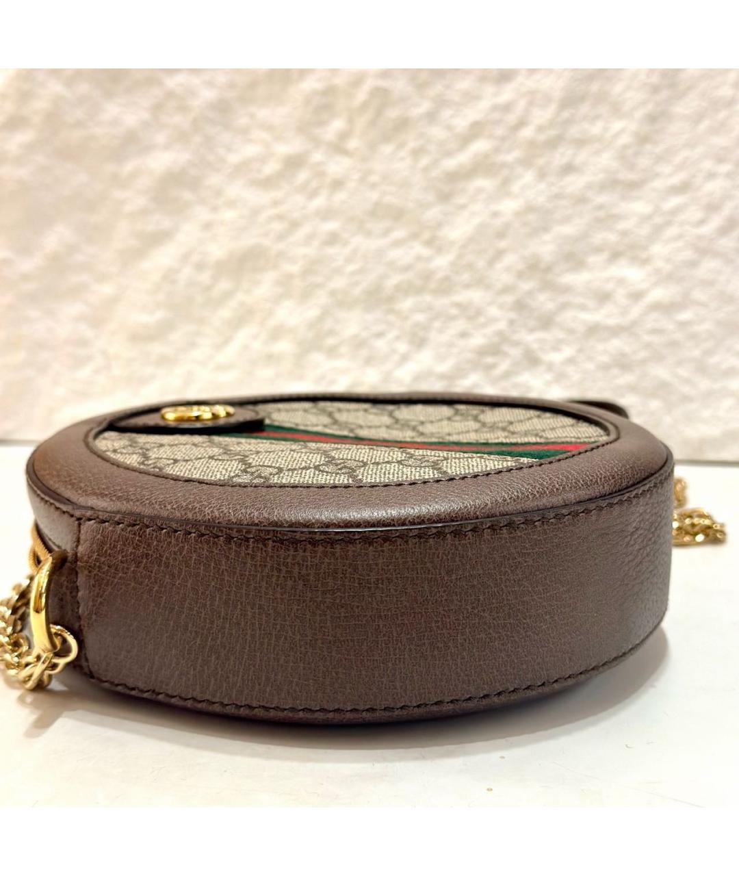 GUCCI Коричневая сумка через плечо, фото 4