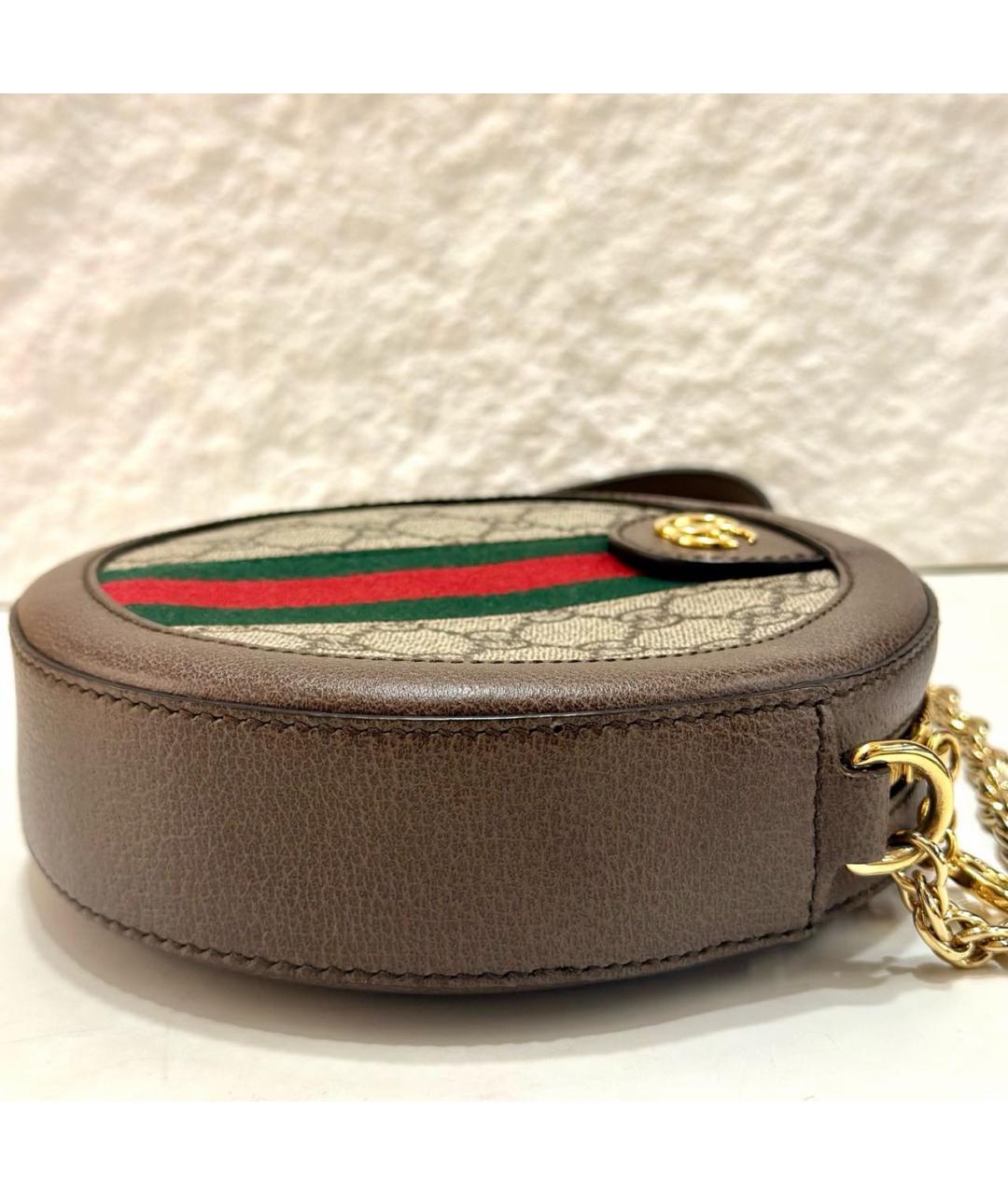 GUCCI Коричневая сумка через плечо, фото 5
