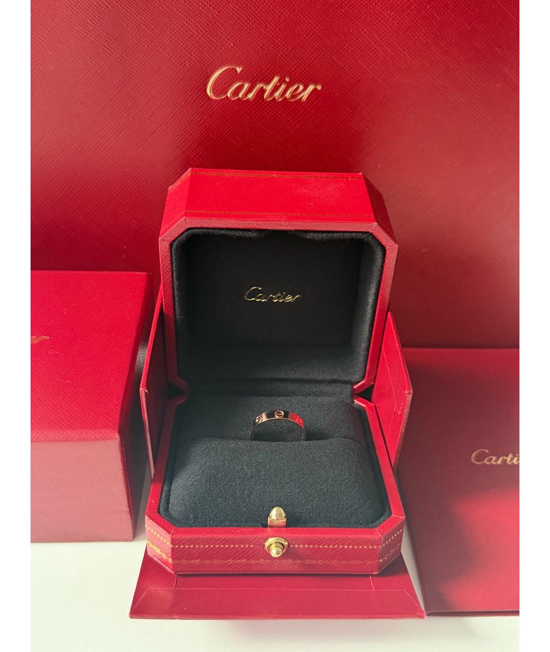 CARTIER Золотое кольцо из розового золота, фото 3