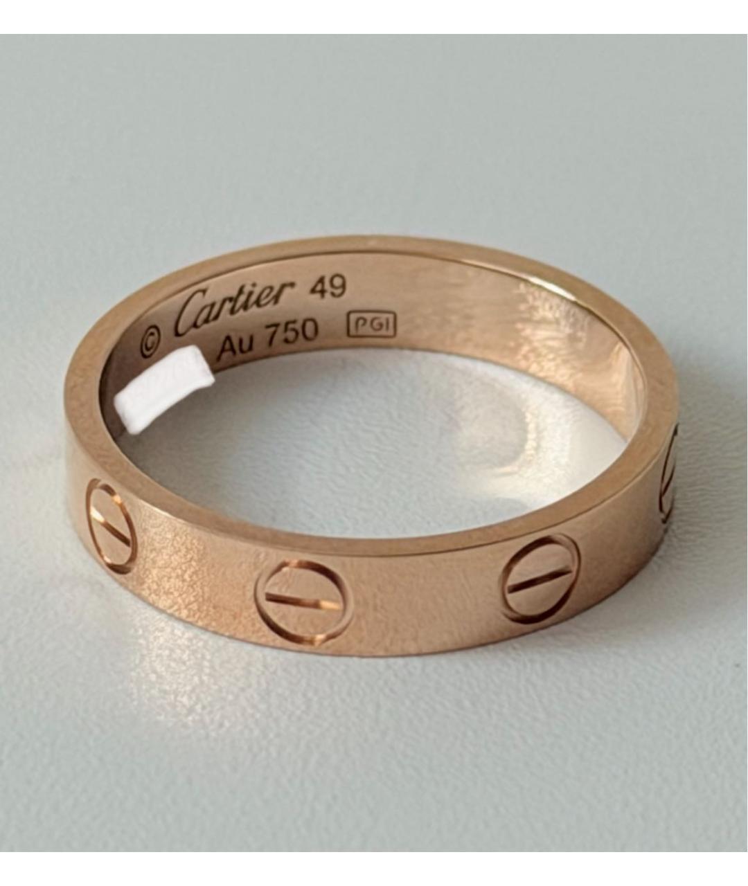 CARTIER Золотое кольцо из розового золота, фото 5