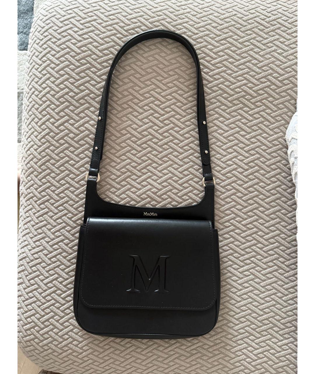MAX MARA Черная сумка через плечо, фото 3