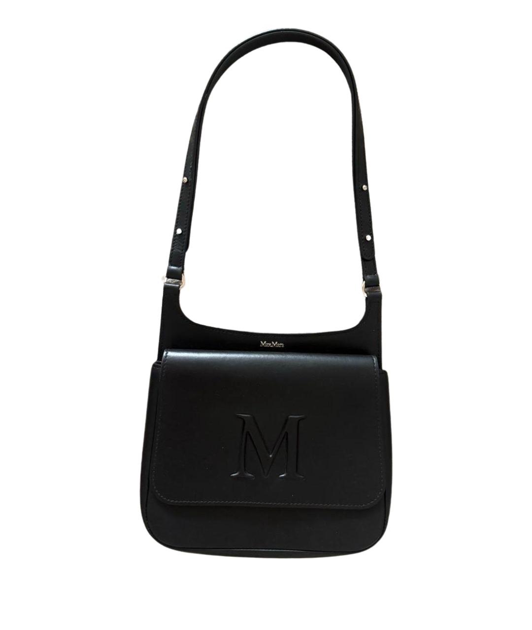 MAX MARA Черная сумка через плечо, фото 1