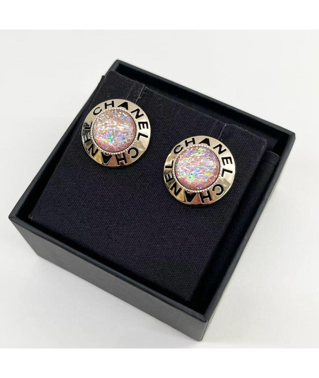 CHANEL Золотые серьги, фото 3
