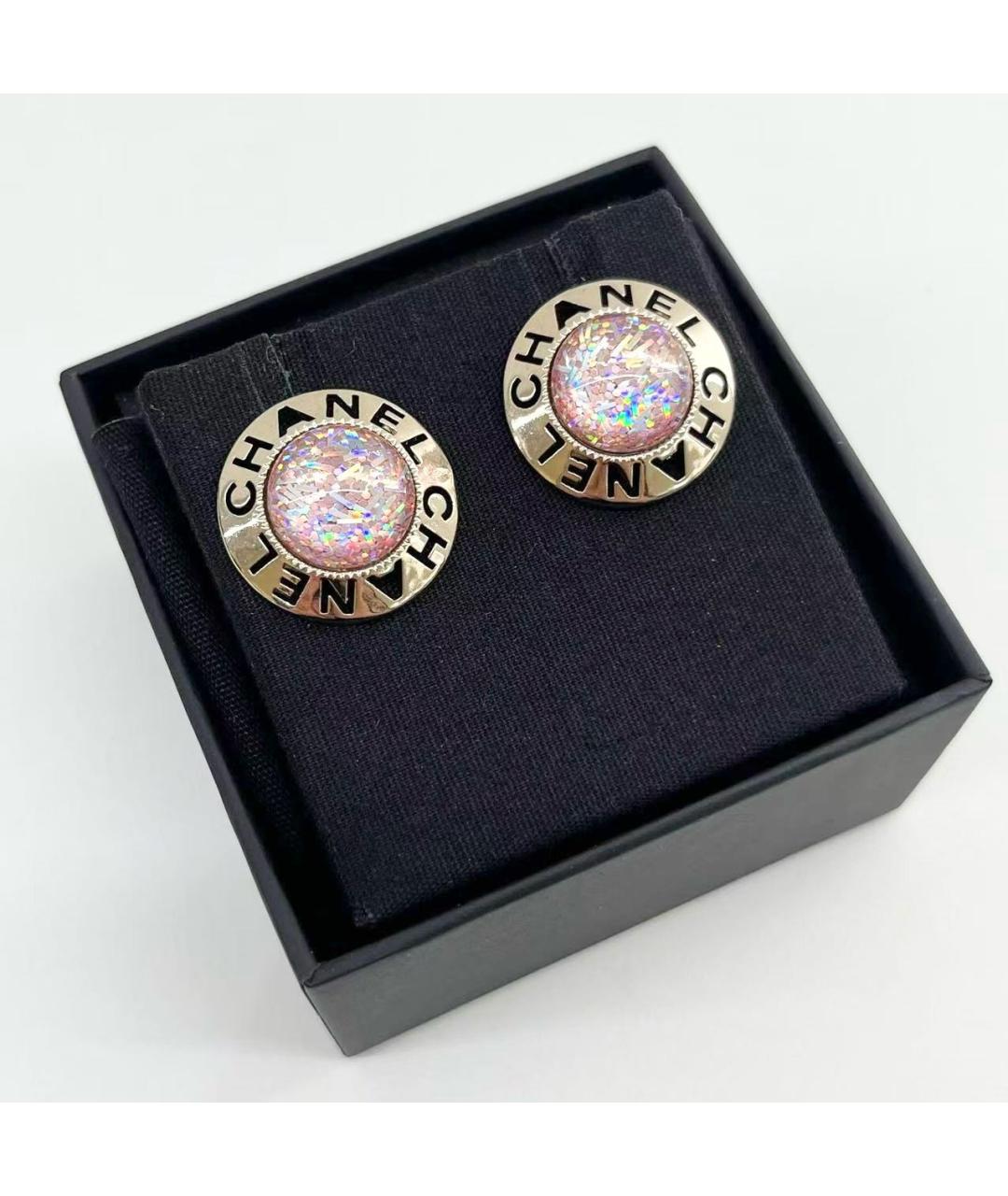 CHANEL Золотые серьги, фото 2