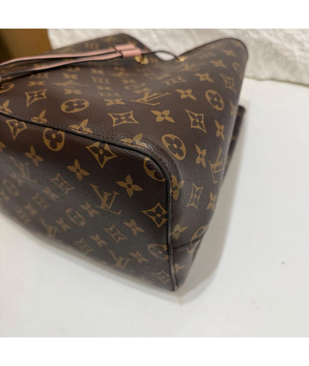 LOUIS VUITTON Розовая сумка через плечо из искусственной кожи, фото 7