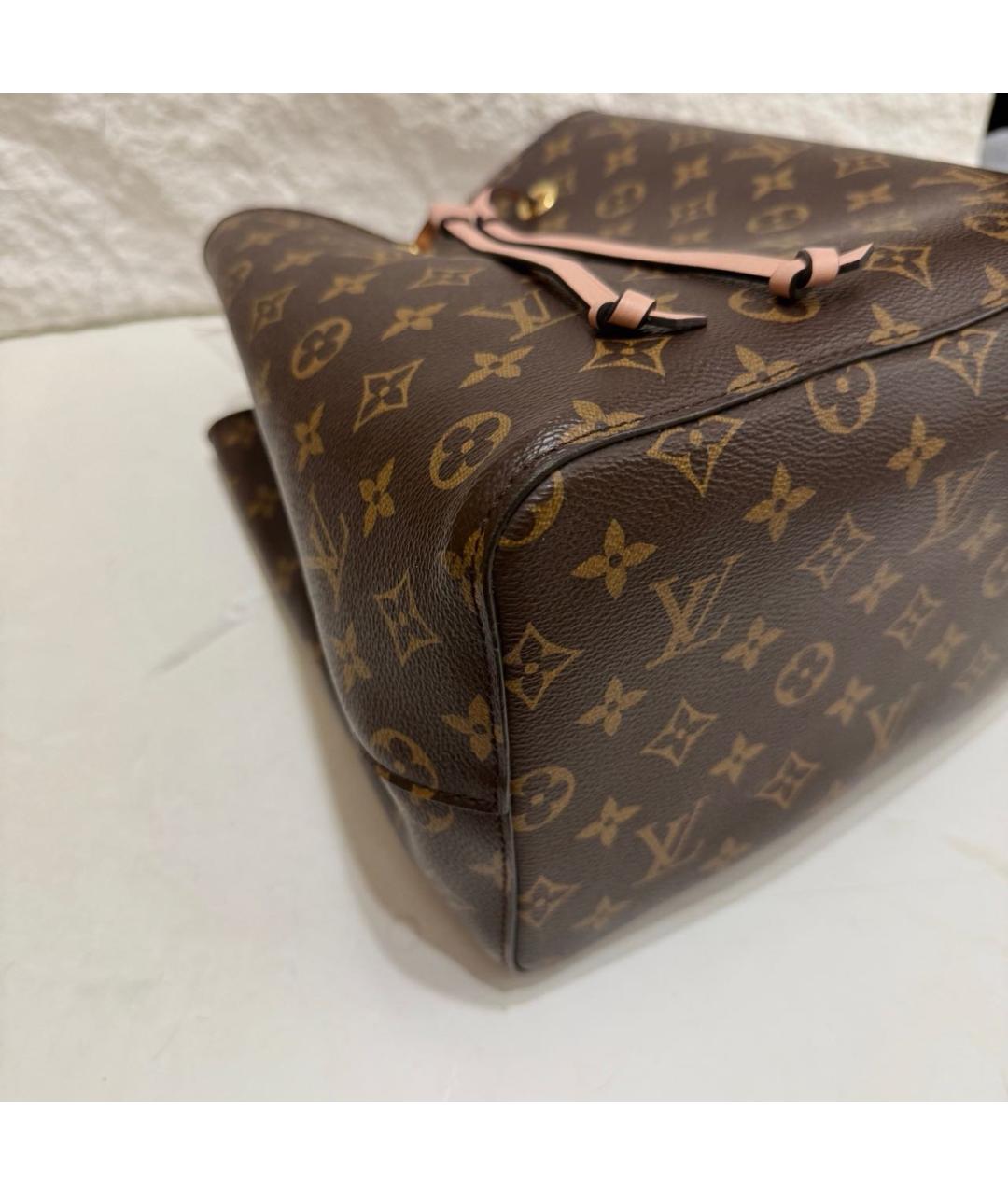LOUIS VUITTON Розовая сумка через плечо из искусственной кожи, фото 5