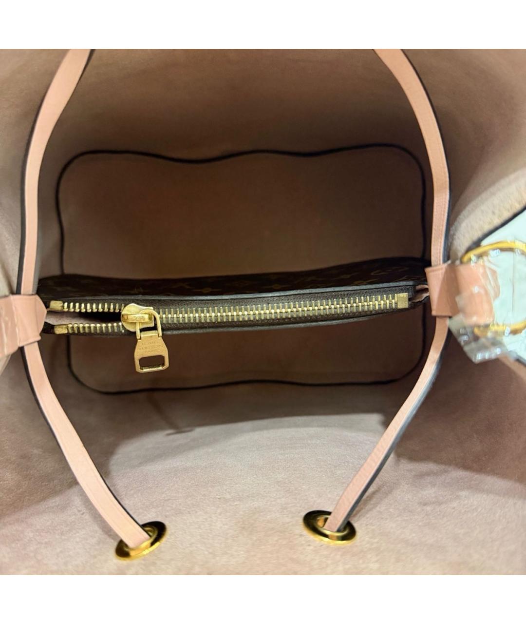 LOUIS VUITTON Розовая сумка через плечо из искусственной кожи, фото 8