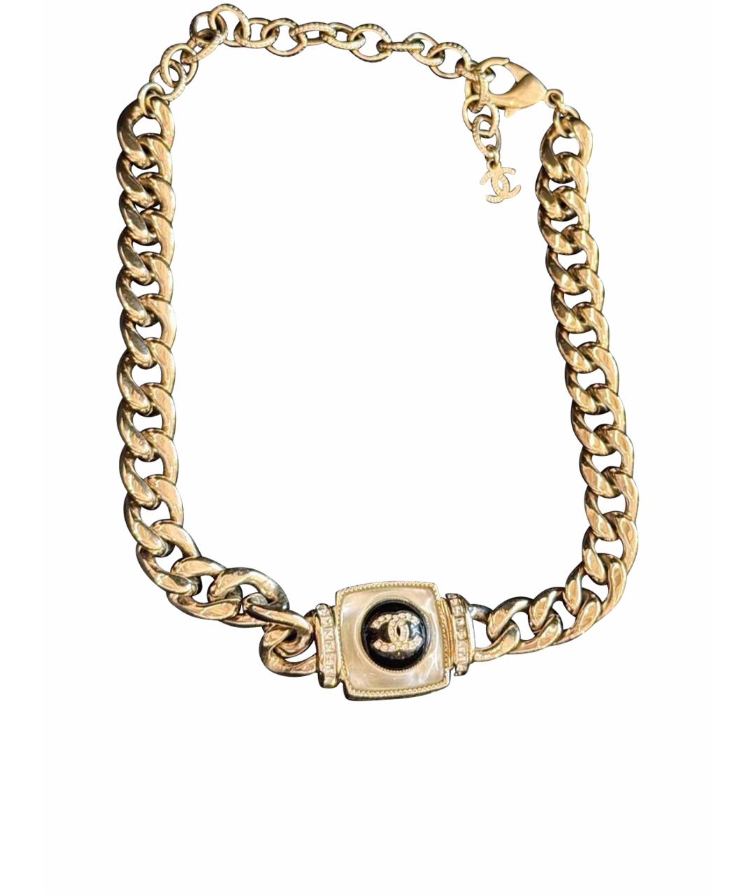 CHANEL Золотое колье, фото 1