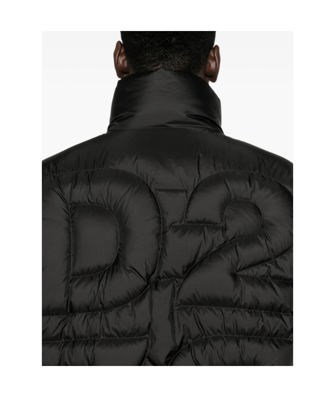 DSQUARED2 Черный пуховик, фото 3