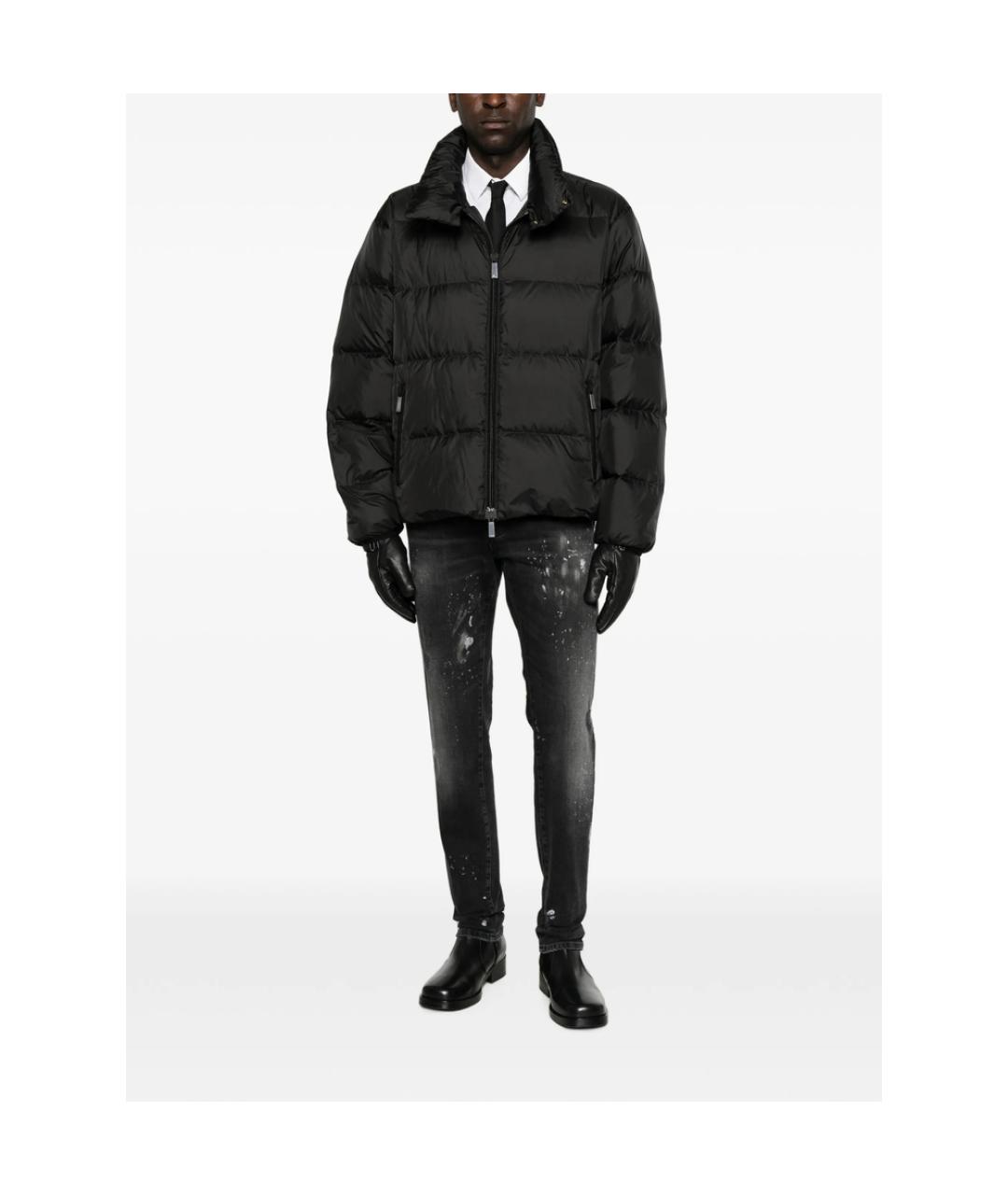 DSQUARED2 Черный пуховик, фото 4