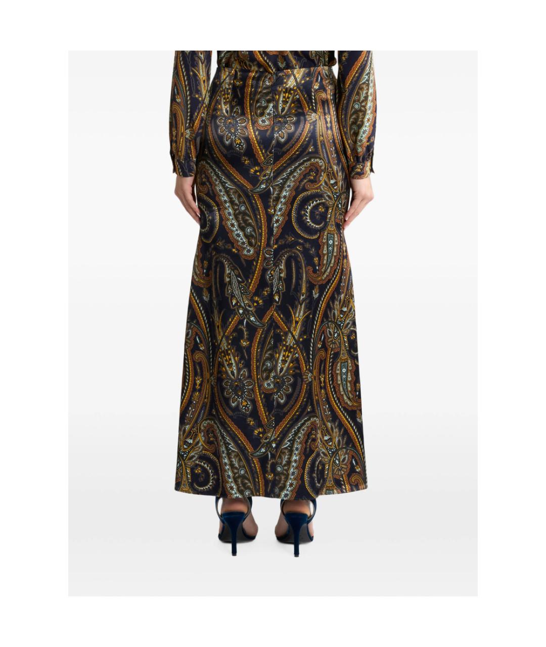 ETRO Мульти юбка миди, фото 3