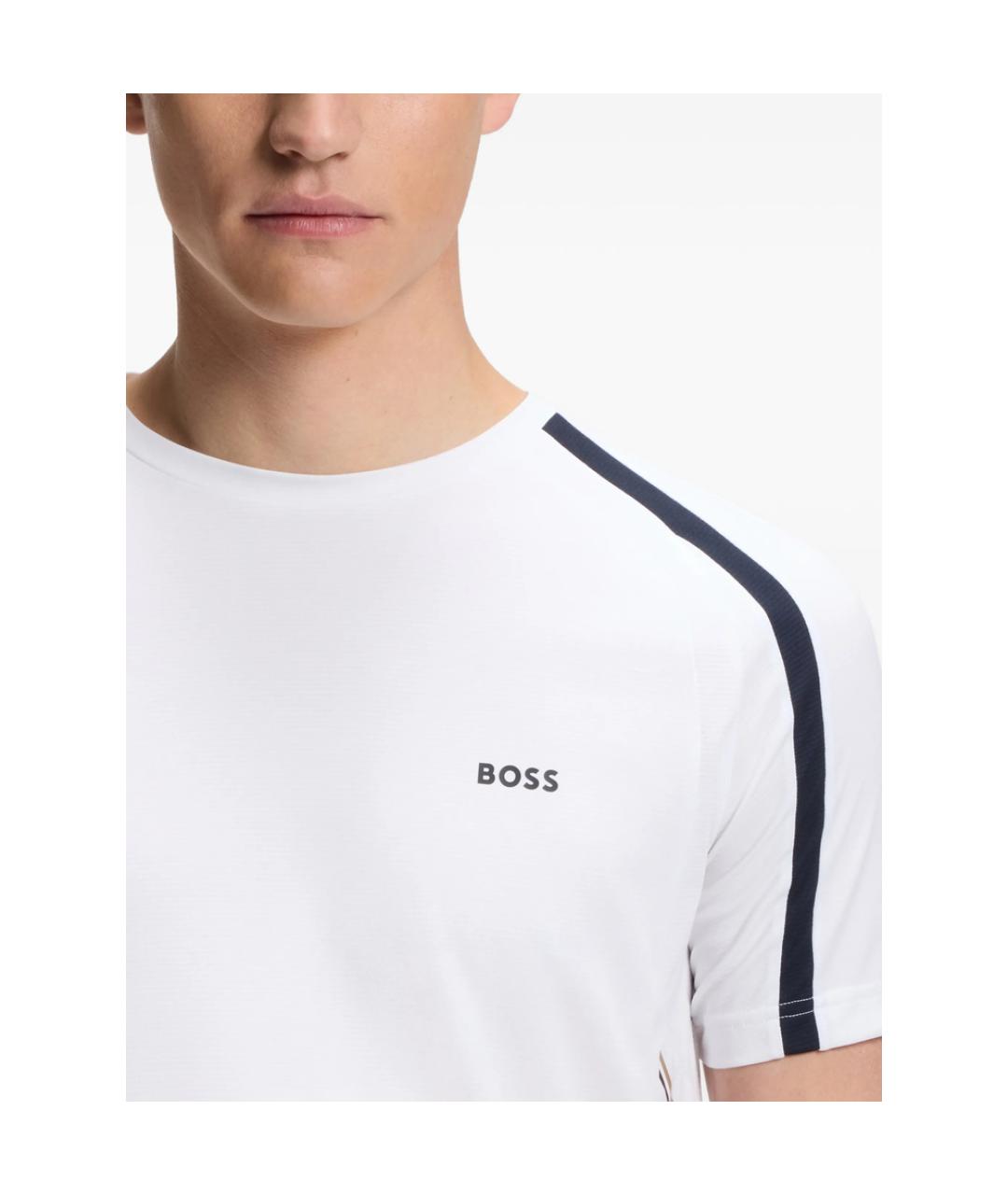 HUGO BOSS Белая футболка, фото 2