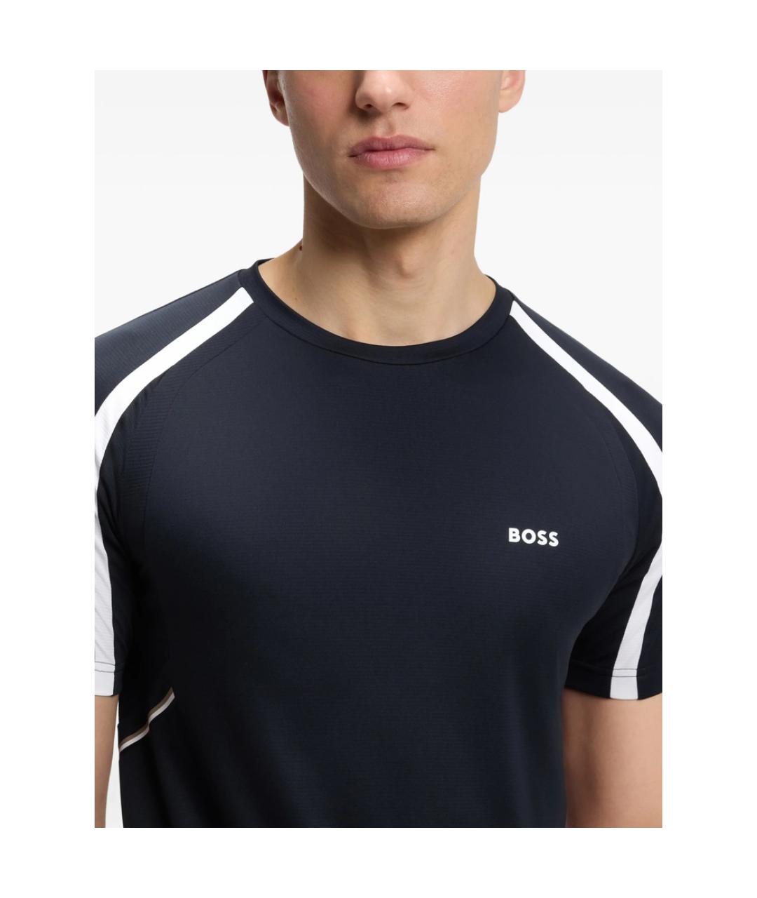 HUGO BOSS Синяя футболка, фото 2