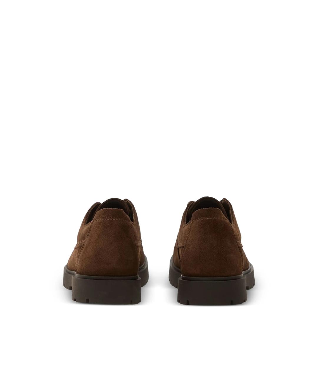 BIRKENSTOCK Коричневые замшевые низкие ботинки, фото 5