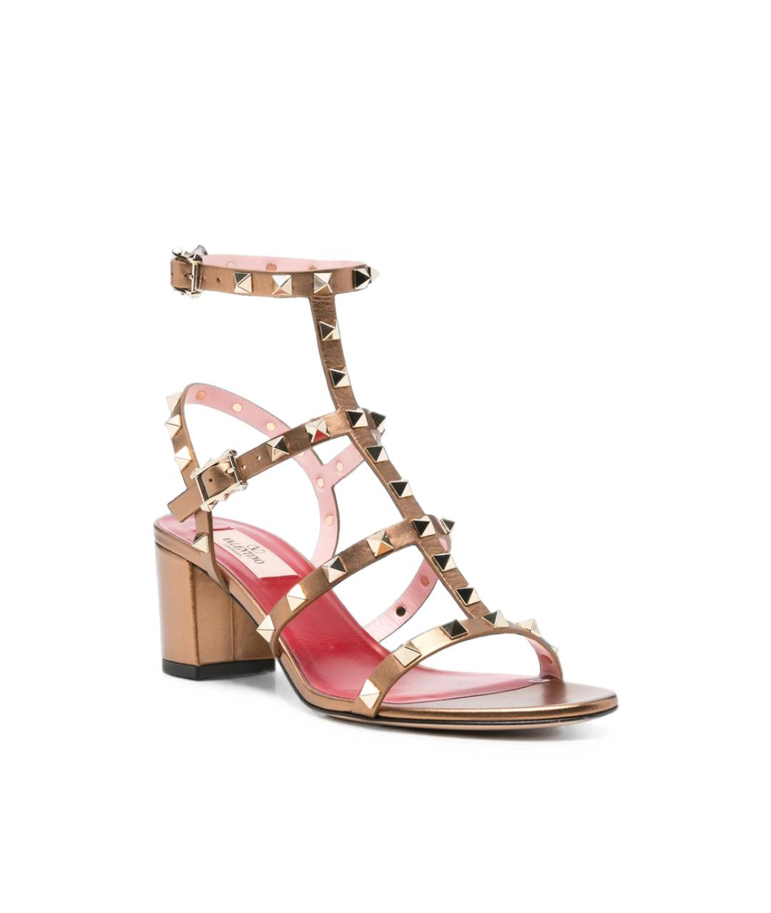 VALENTINO Коричневые босоножки, фото 3