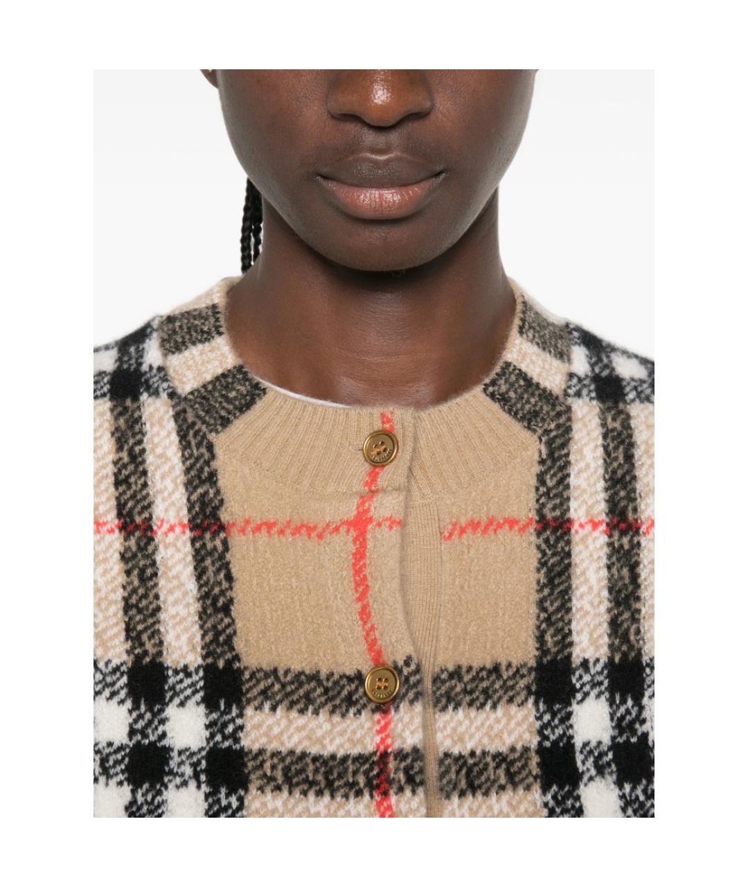 BURBERRY Бежевый джемпер / свитер, фото 4