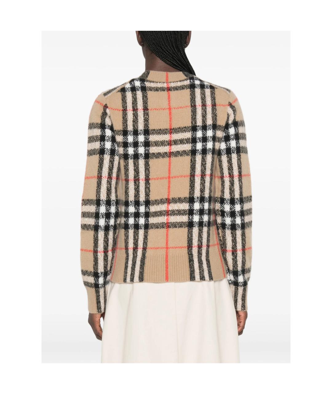 BURBERRY Бежевый джемпер / свитер, фото 2