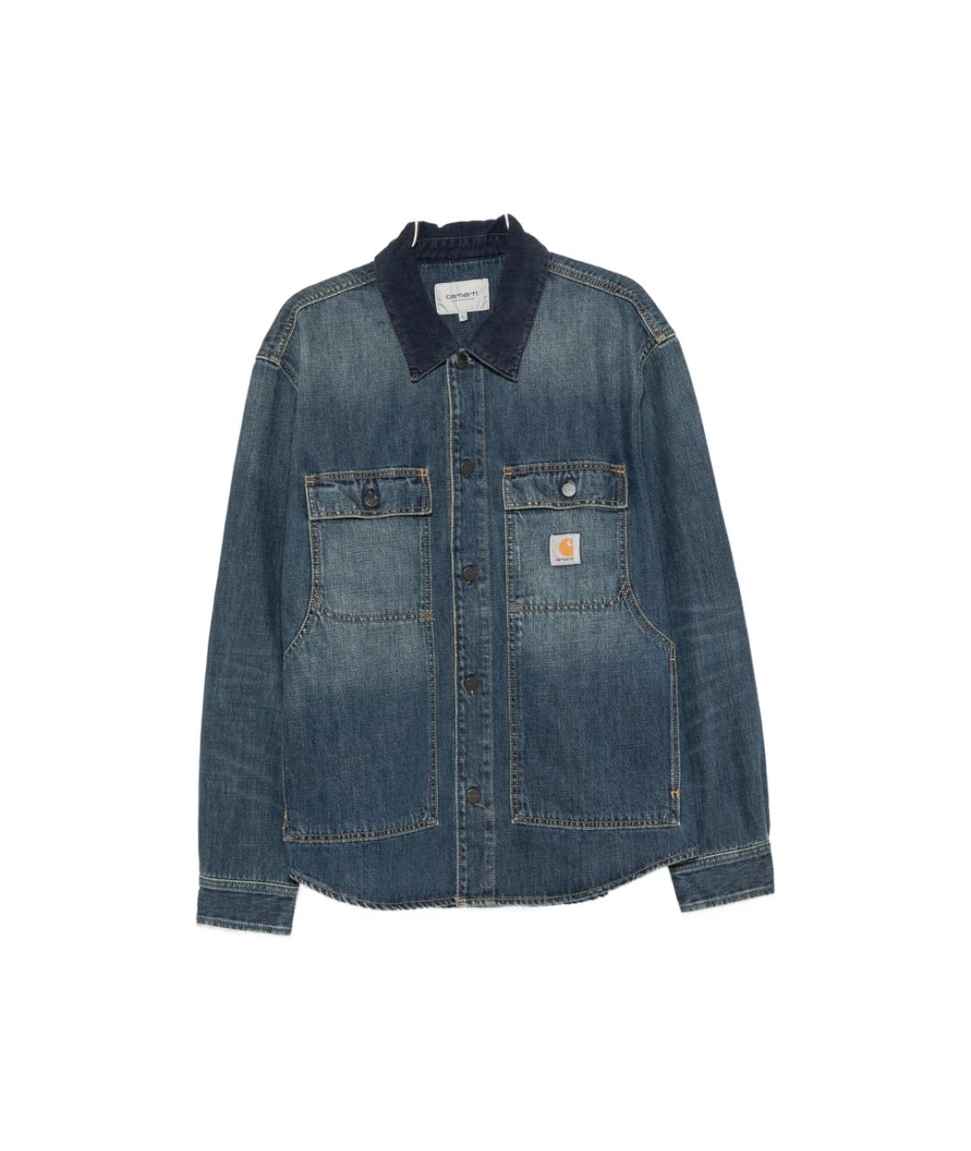 CARHARTT Синяя хлопковая куртка, фото 1