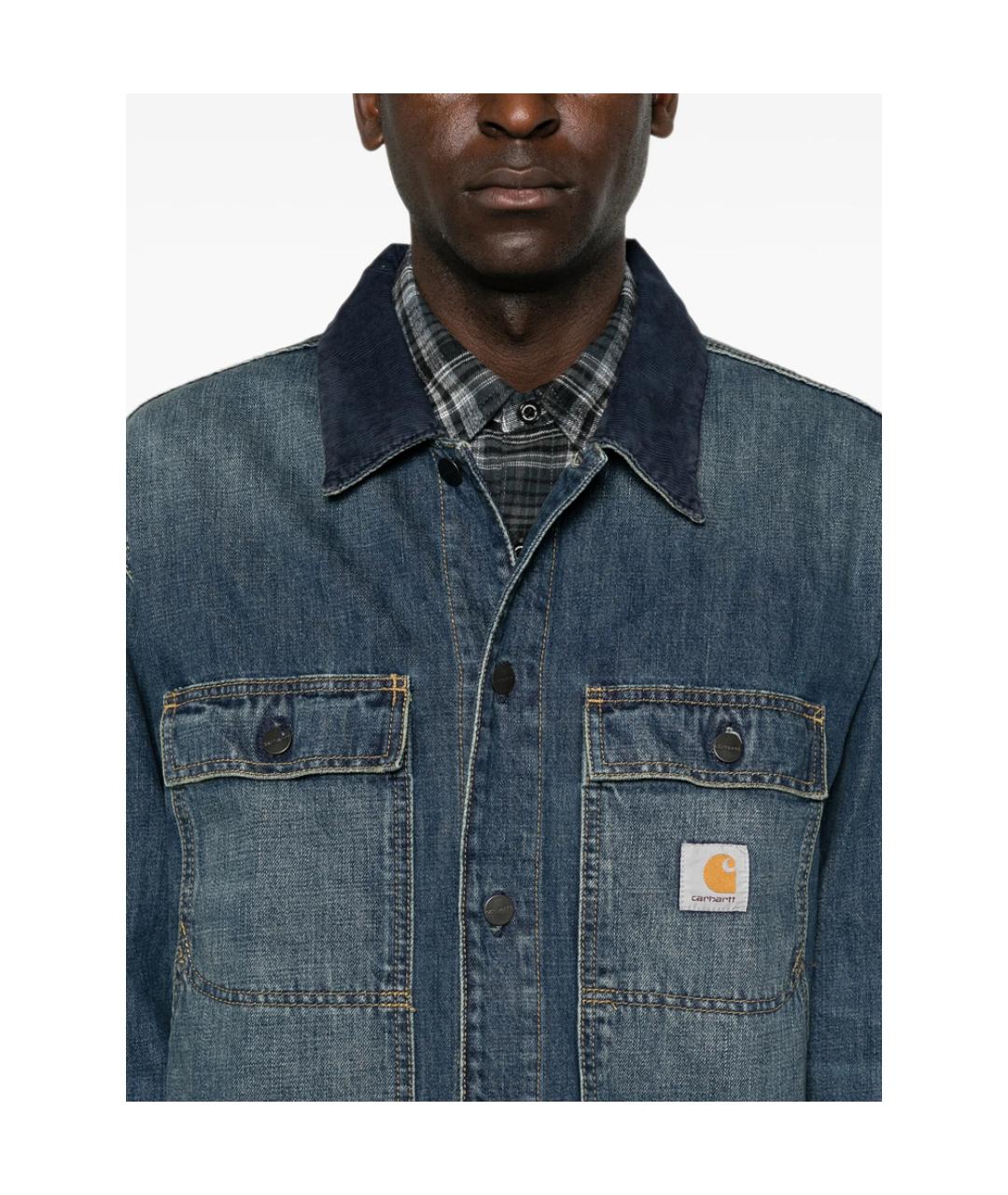 CARHARTT Синяя хлопковая куртка, фото 2