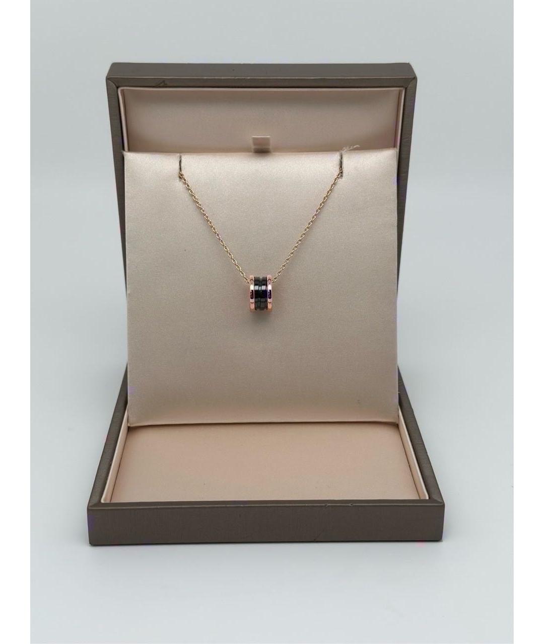 BVLGARI Золотая подвеска из розового золота, фото 6