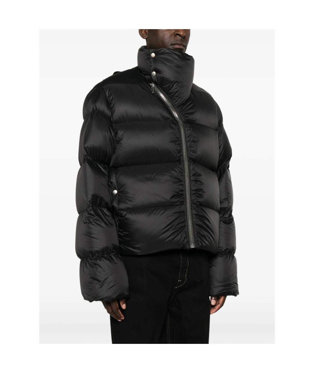 RICK OWENS Черный пуховик, фото 3
