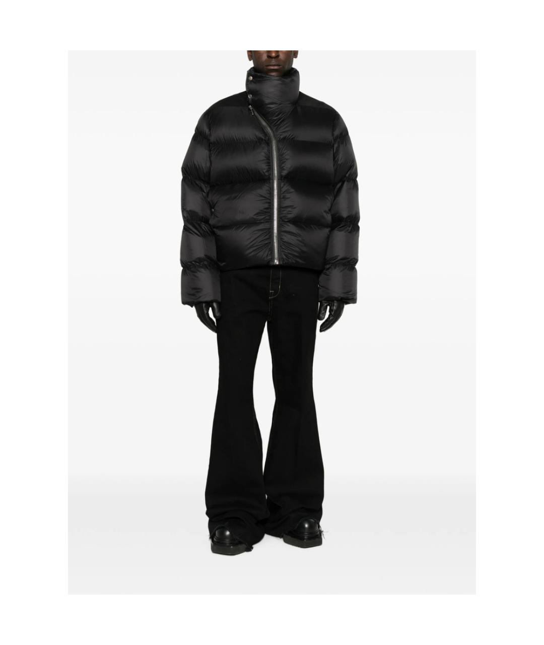 RICK OWENS Черный пуховик, фото 5