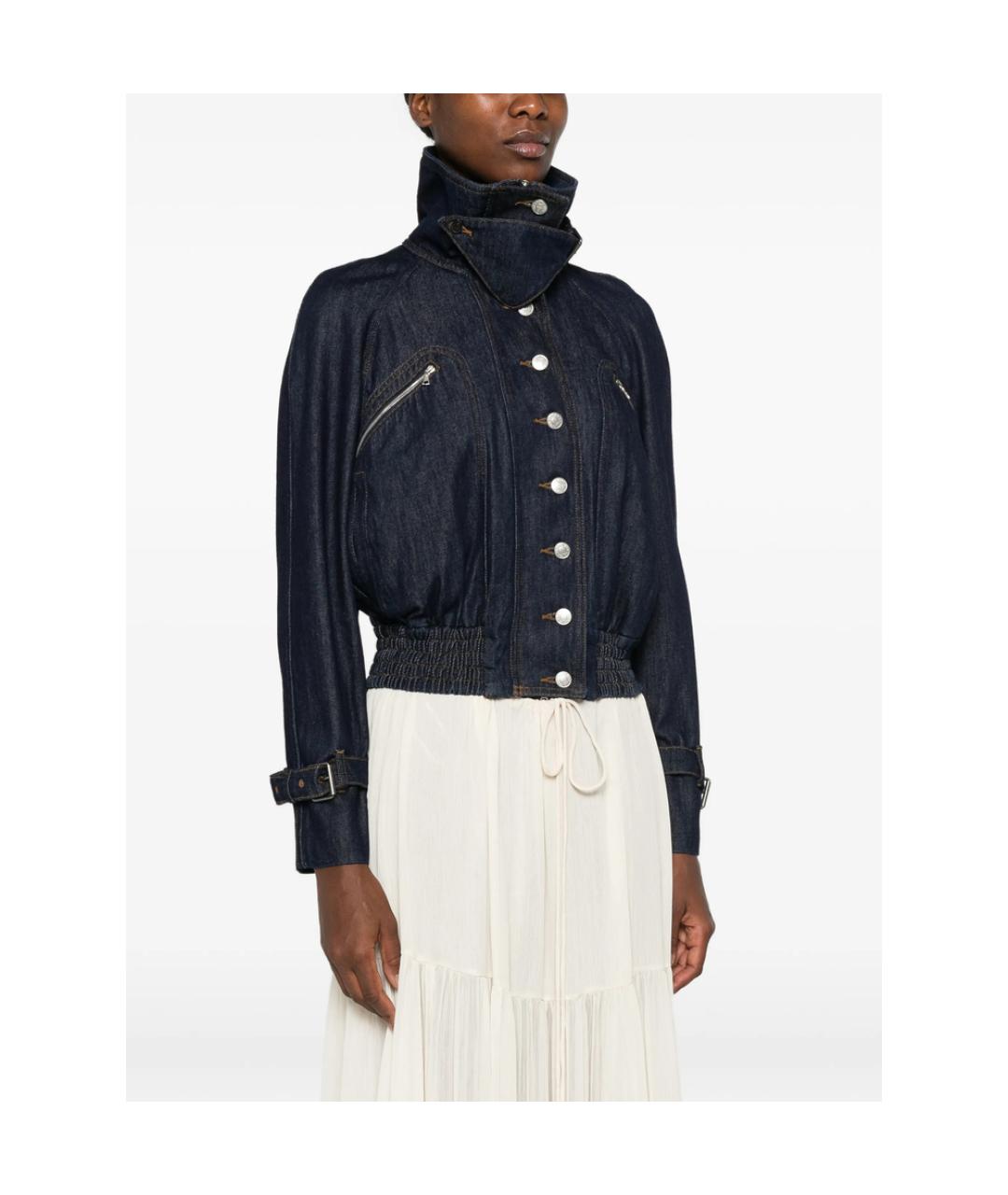 DRIES VAN NOTEN Синяя куртка, фото 3