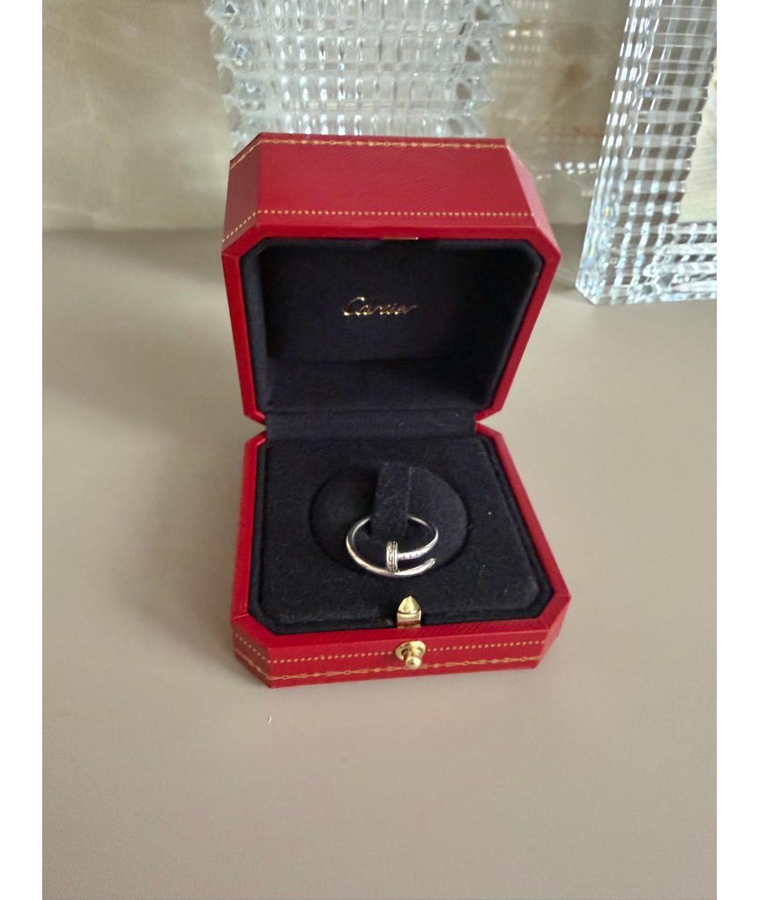CARTIER Серебряное кольцо из белого золота, фото 4