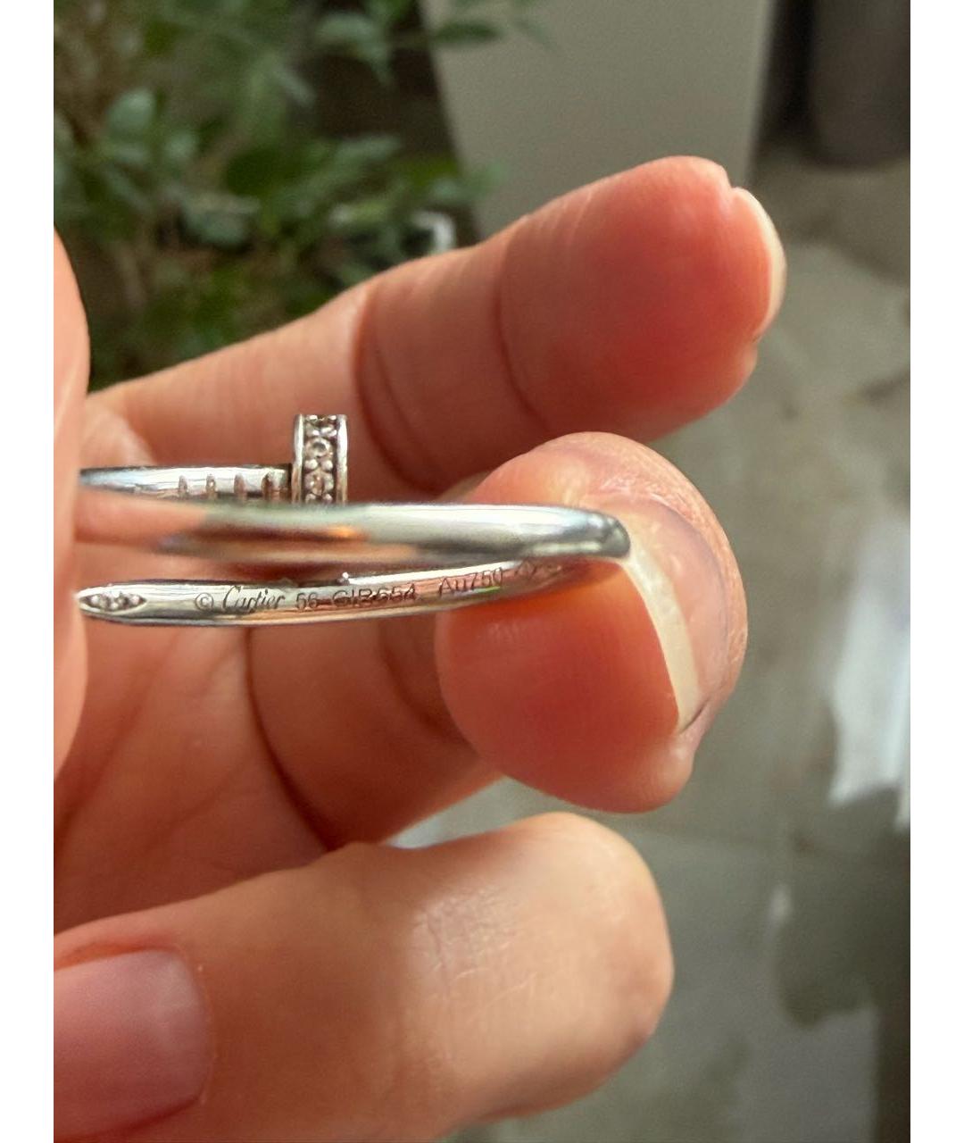 CARTIER Серебряное кольцо из белого золота, фото 3