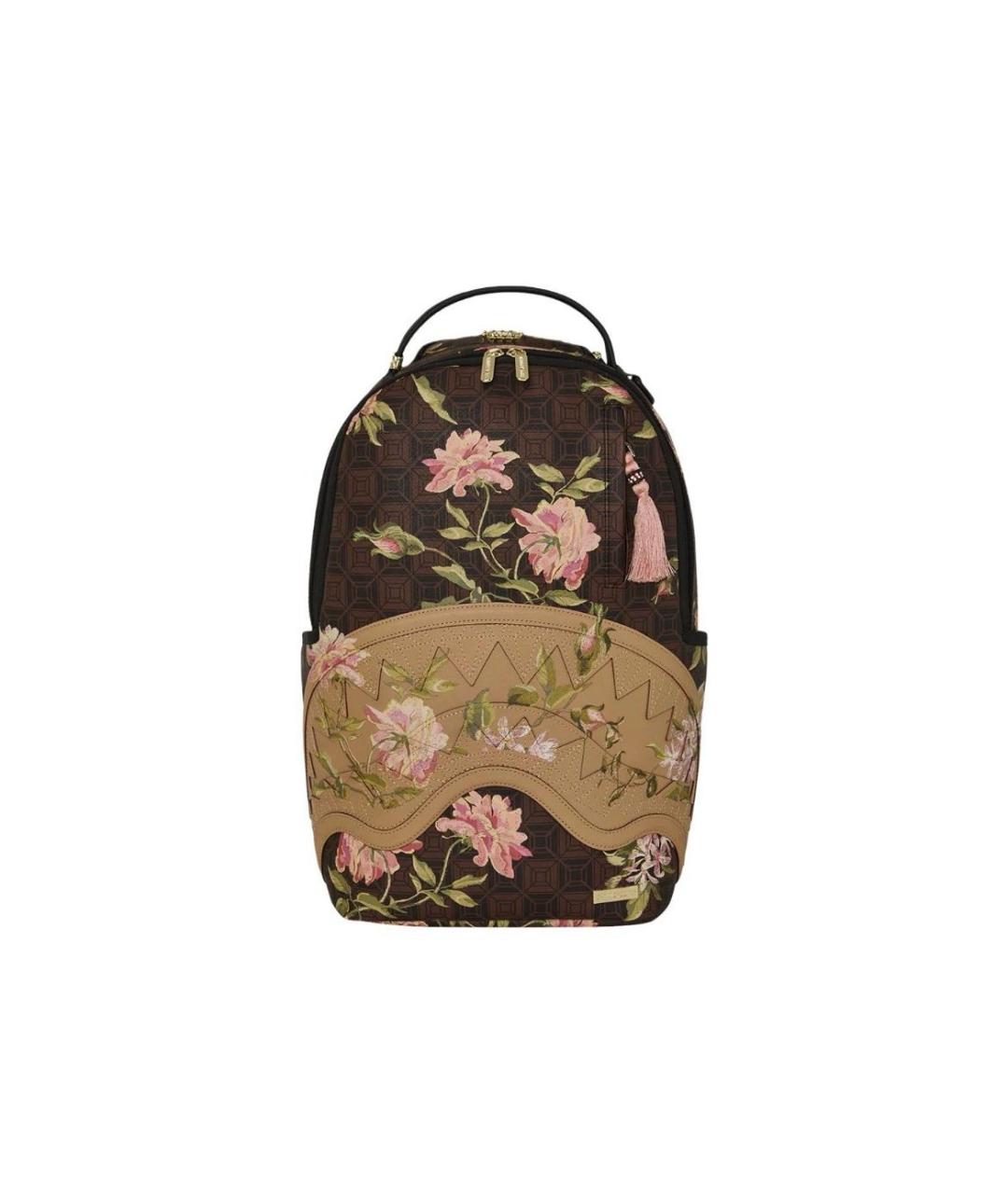 SPRAYGROUND Коричневый синтетический рюкзак, фото 9