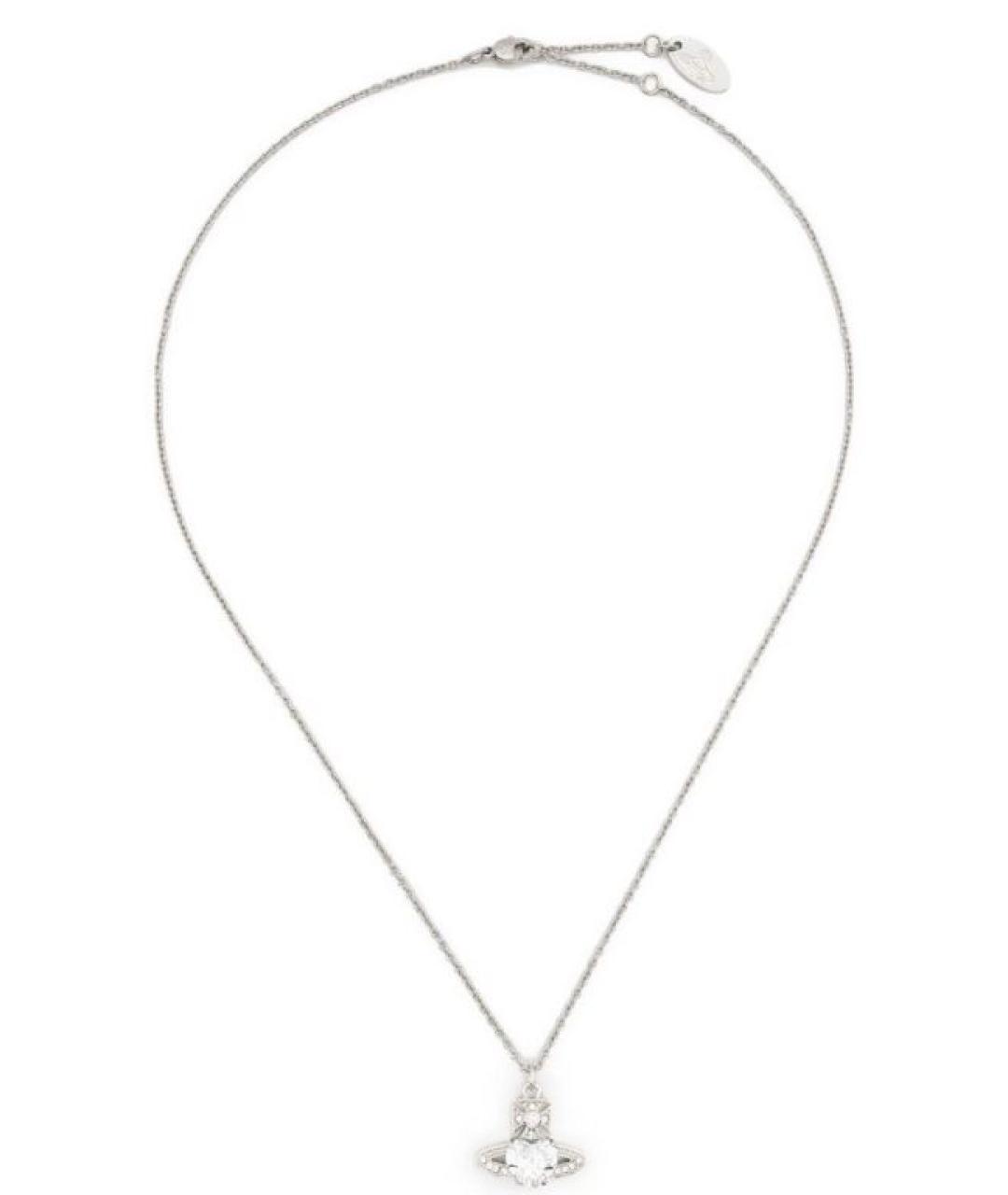 VIVIENNE WESTWOOD Серебряная металлическая подвеска, фото 1
