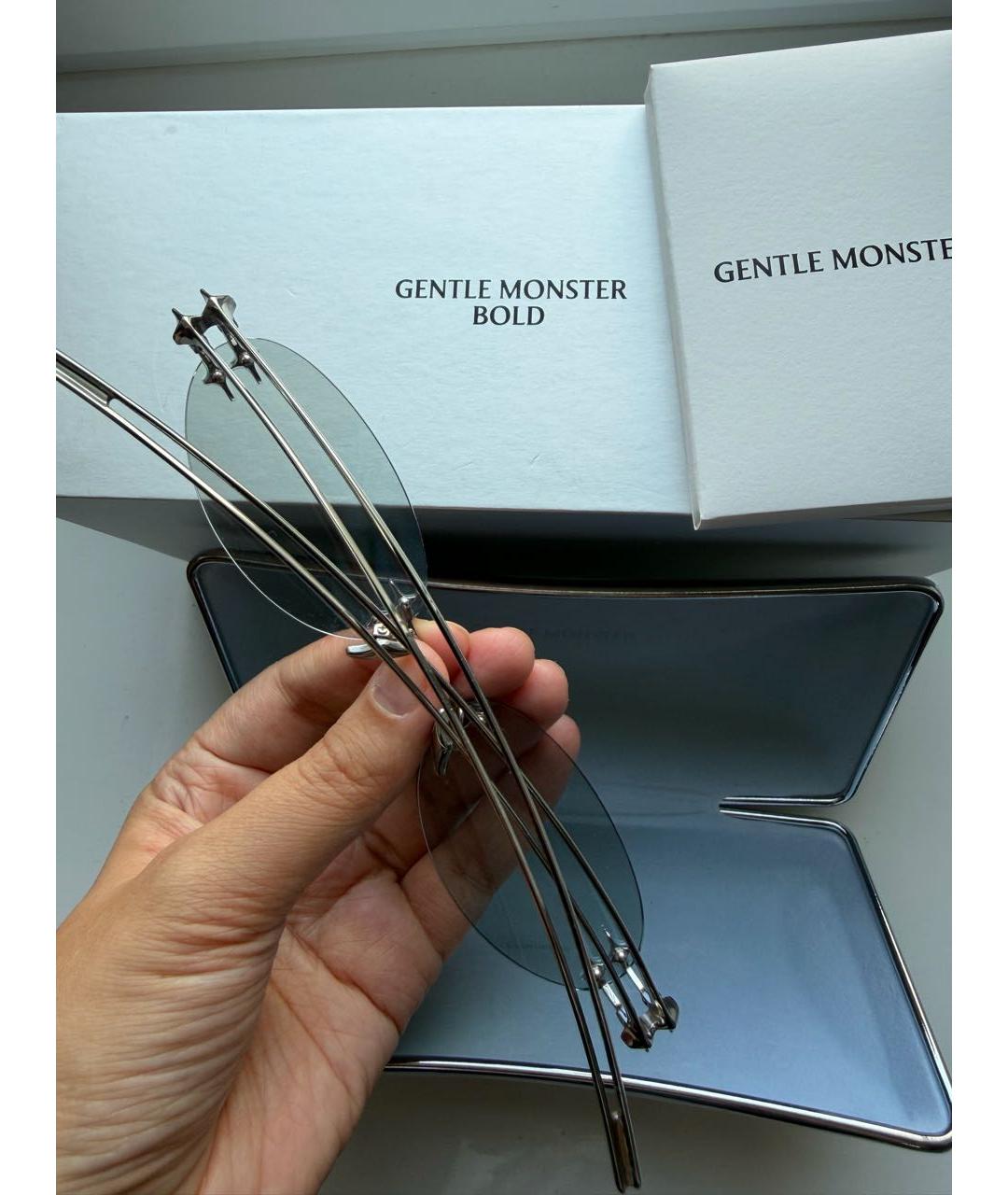 GENTLE MONSTER Голубые солнцезащитные очки, фото 4