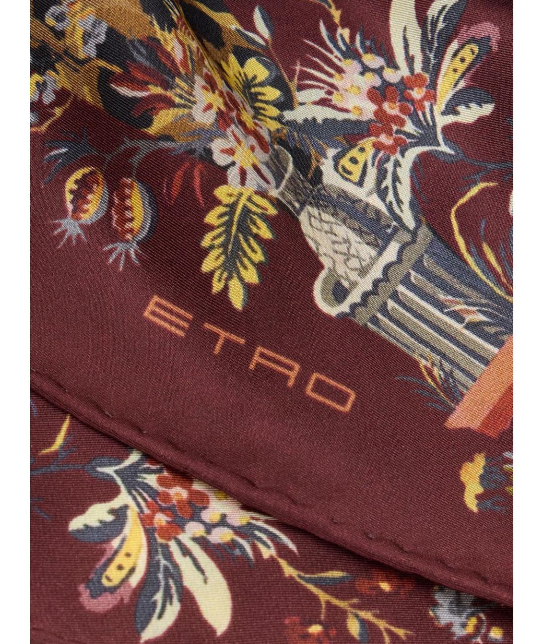 ETRO Мульти шелковый шарф, фото 3