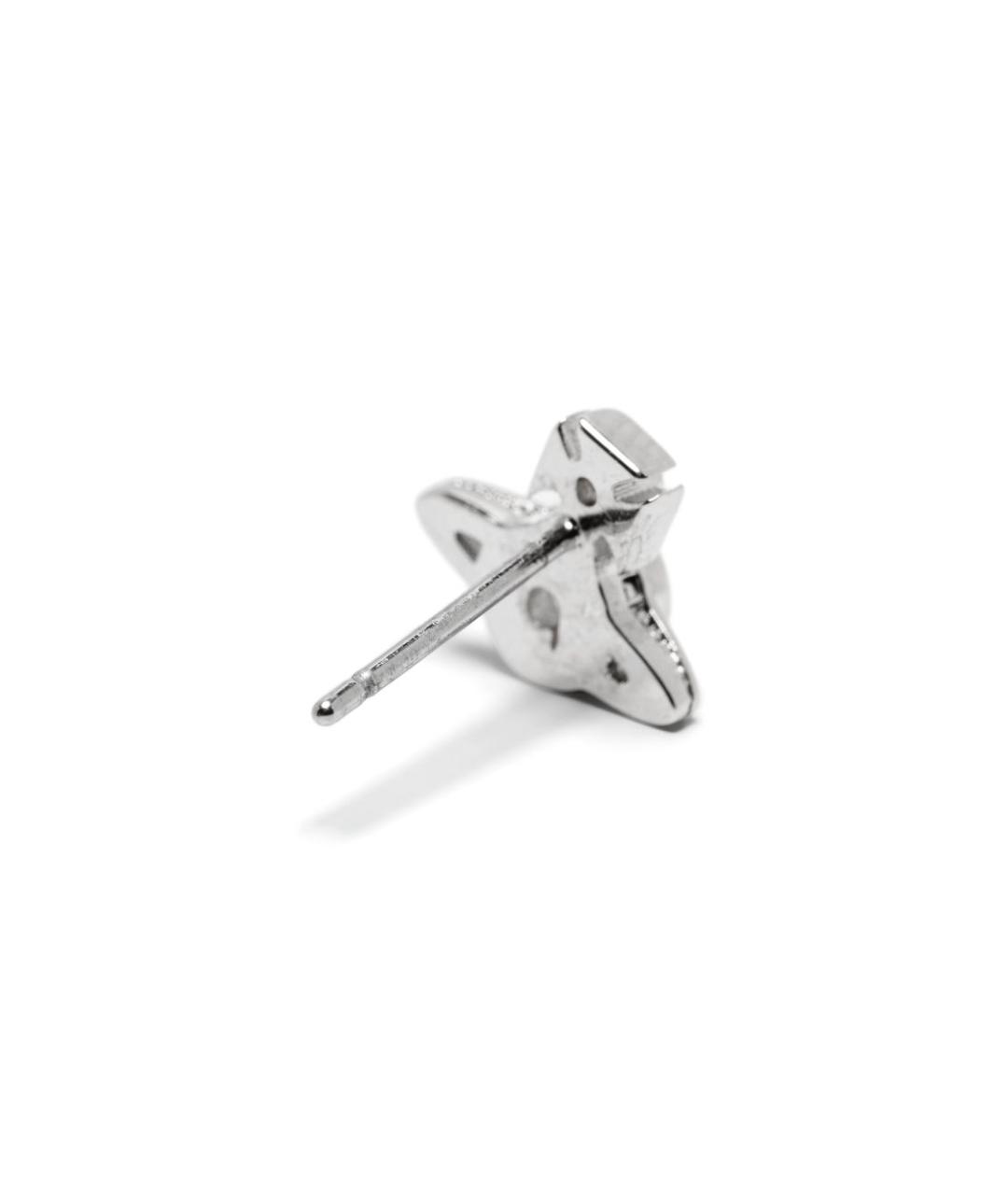 VIVIENNE WESTWOOD Серебряные металлические серьги, фото 2