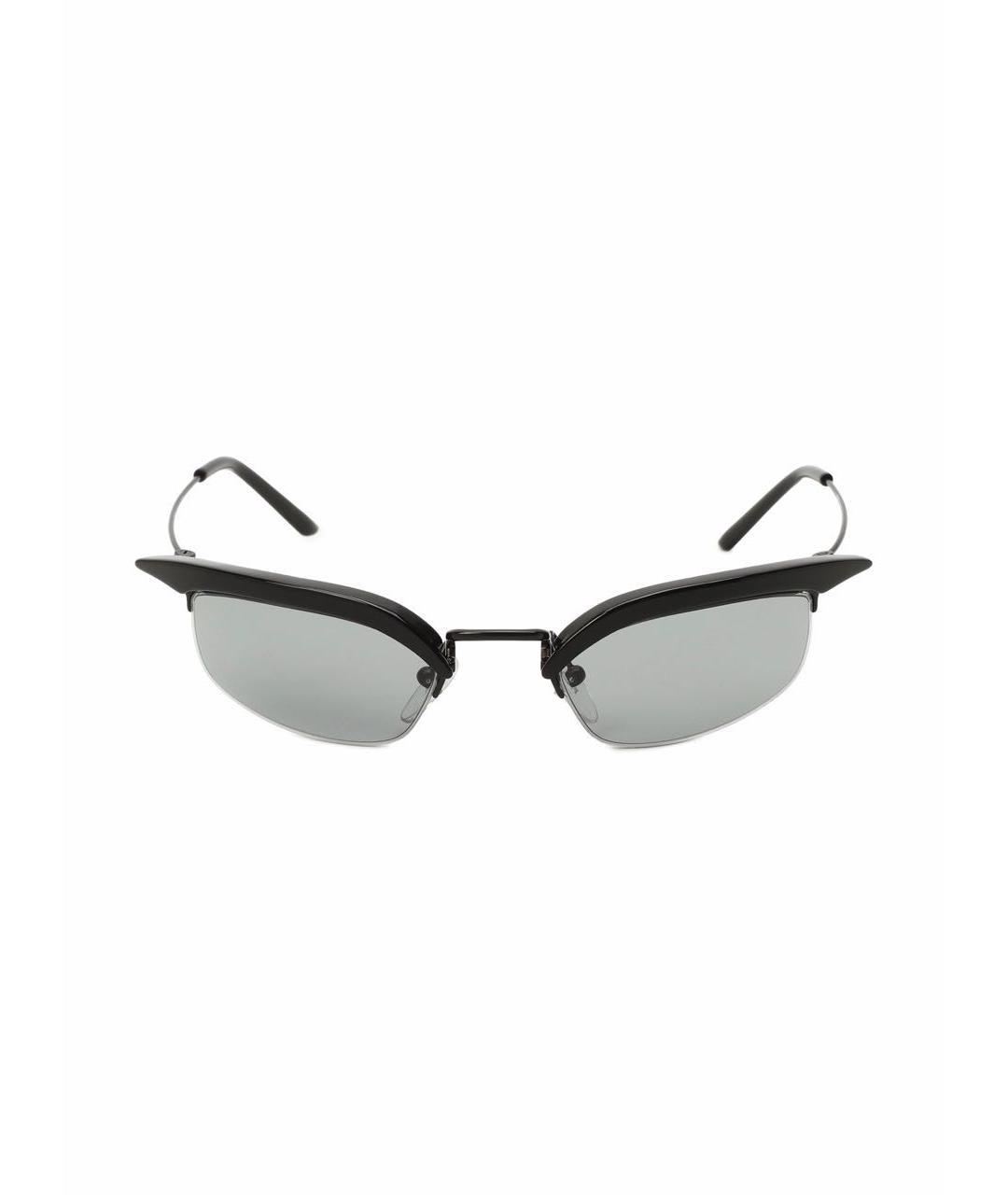 PRADA Черные пластиковые солнцезащитные очки, фото 3